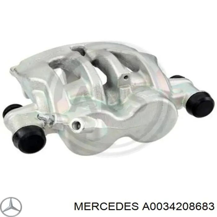 A0034208683 Mercedes Suporte do freio dianteiro direito