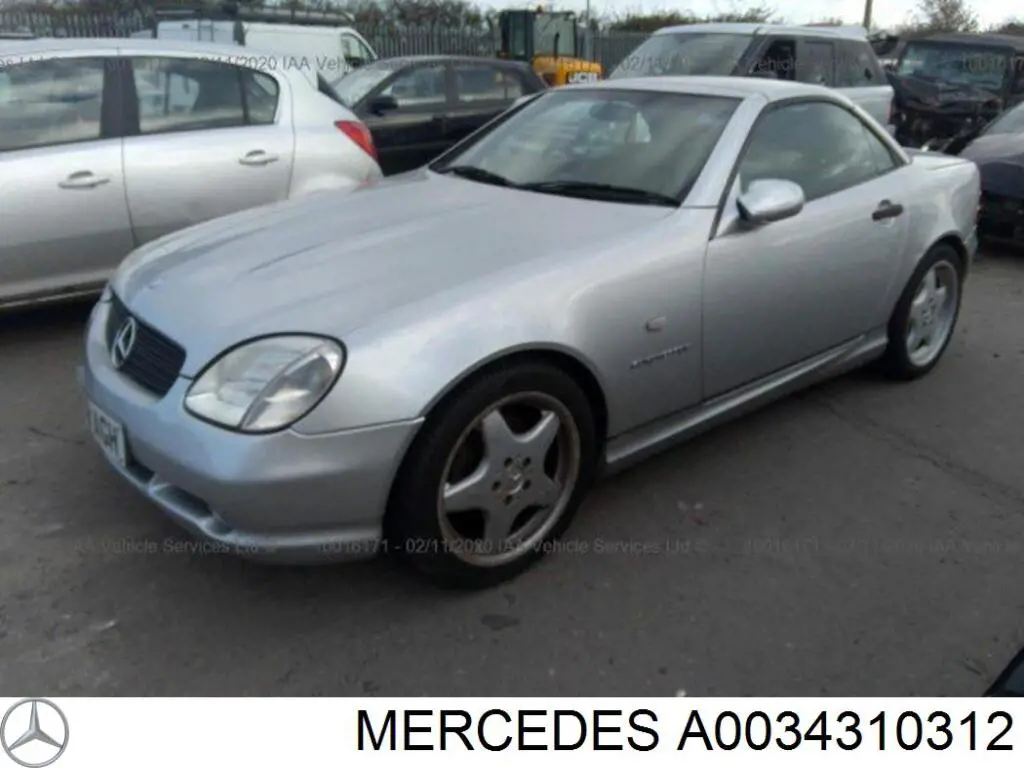A0034310312 Mercedes Unidade hidráulico de controlo ABS