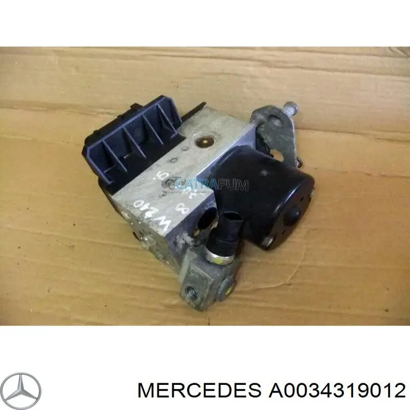 A0034319012 Mercedes Unidade hidráulico de controlo ABS