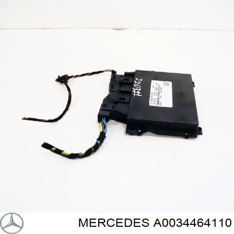 A0034464110 Mercedes Módulo de direção (Centralina eletrônica) da Caixa Automática de Mudança eletrônica