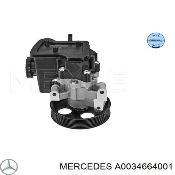Bomba da Direção hidrâulica assistida Mercedes A0034664001 preço, a partir de 105,94 USD