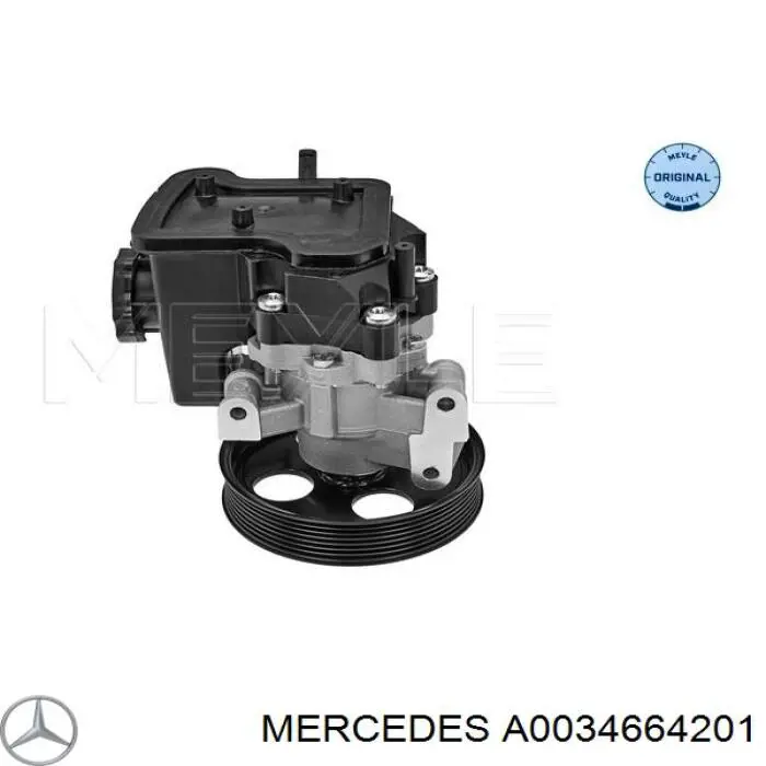 Bomba da Direção hidrâulica assistida Mercedes A0034664201 preço, a partir de 148,32 USD