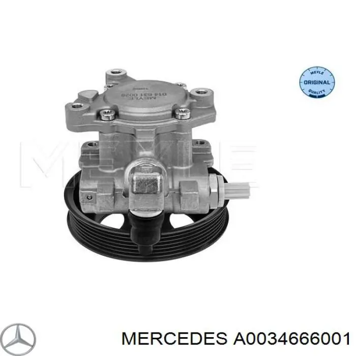 Bomba da Direção hidrâulica assistida Mercedes A0034666001 preço, a partir de 299,60 USD
