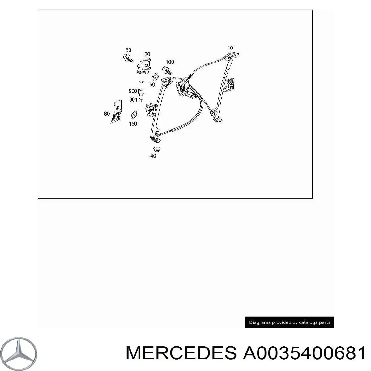 A0035400681 Mercedes 