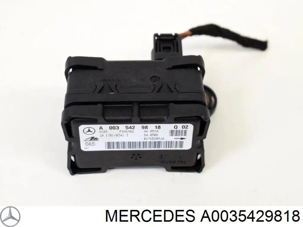 Compre A0035429818 Mercedes Sensor de aceleração transversal (ESP)