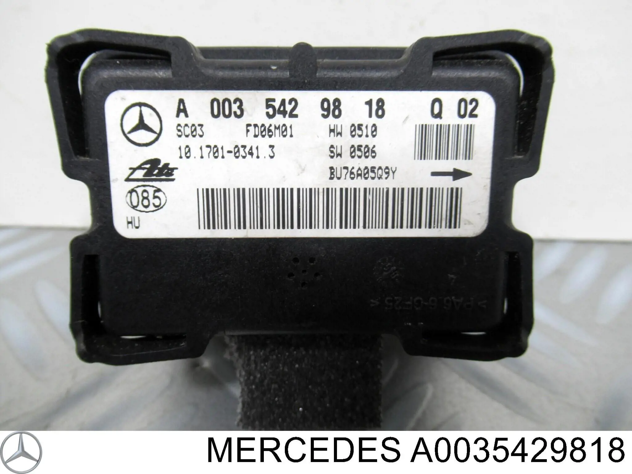 Sensor de aceleração transversal (ESP) Mercedes A0035429818 preço, a partir de 61,29 USD