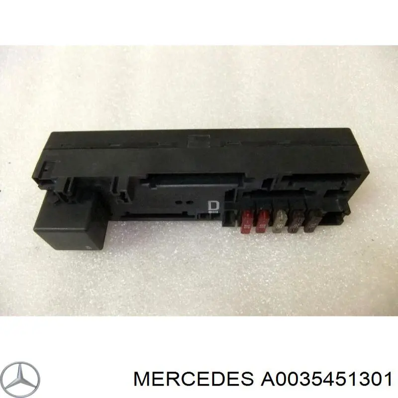 A0035451301 Mercedes Unidade traseira do salão de dispositivos de segurança