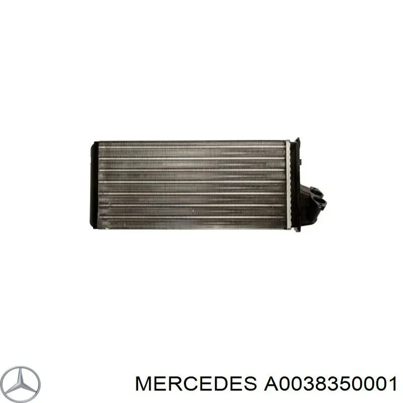A0038350001 Mercedes Radiador de forno (de aquecedor)