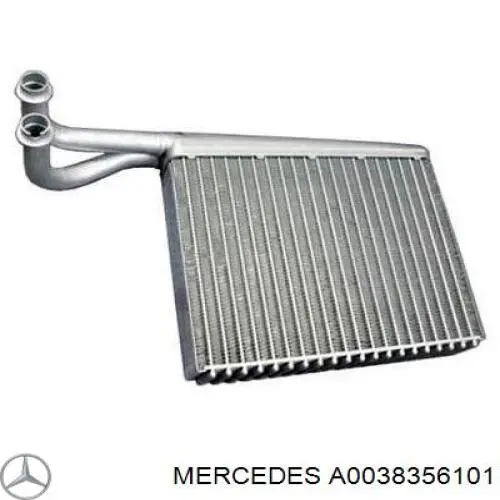 A0038356101 Mercedes Radiador de forno (de aquecedor)