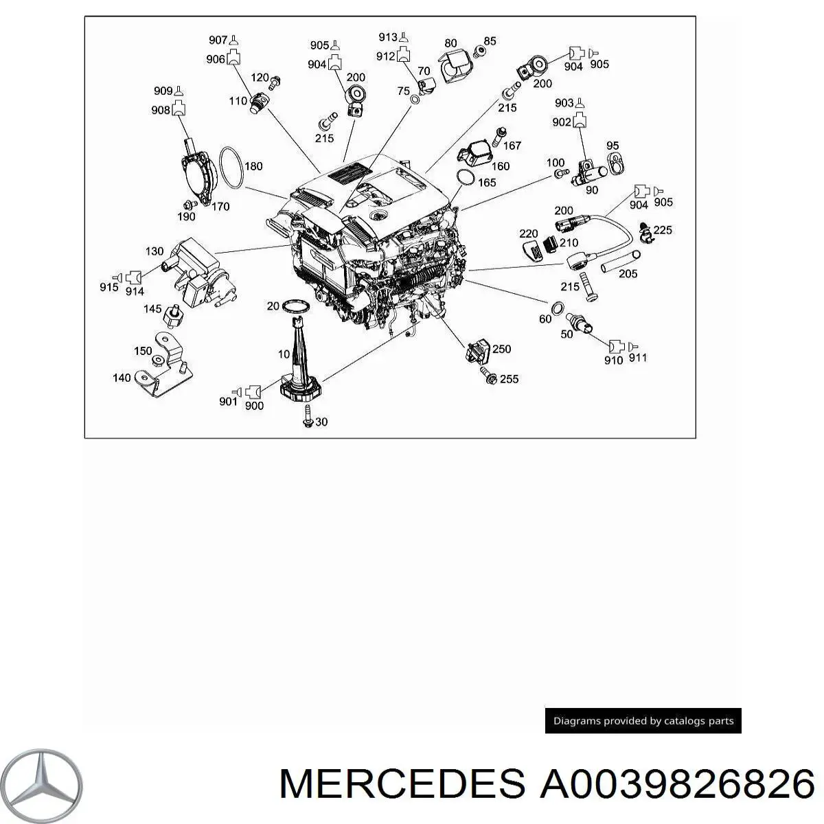Compre A0039826826 Mercedes 