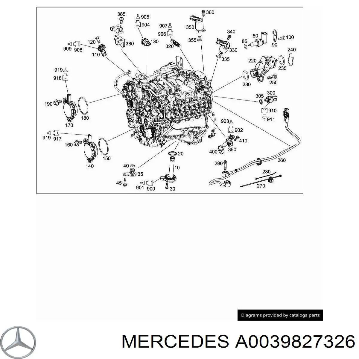  Mercedes A0039827326 preço, a partir de 7,34 USD