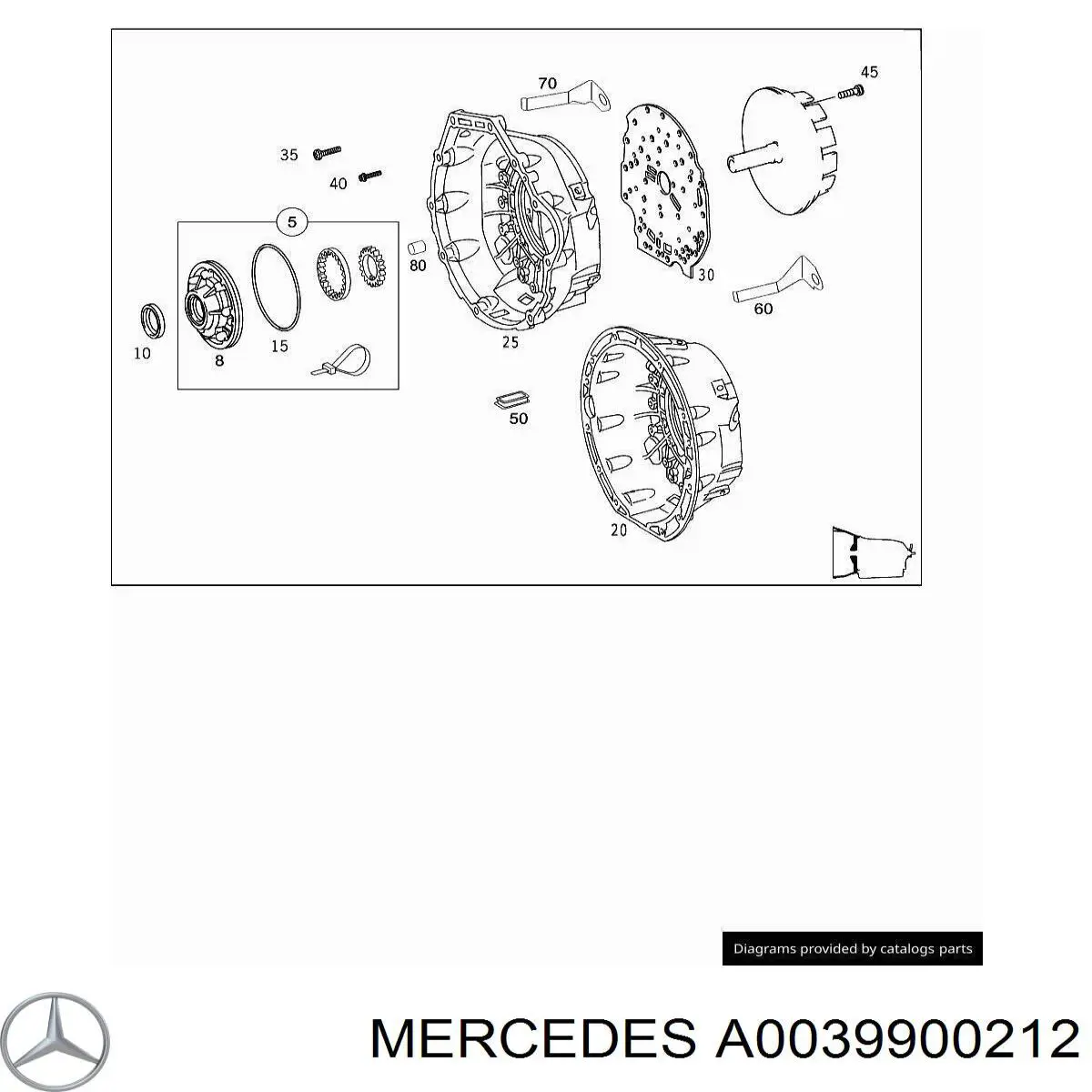 Compre A1409904601 Mercedes Parafuso de panela da Caixa Automática de Mudança