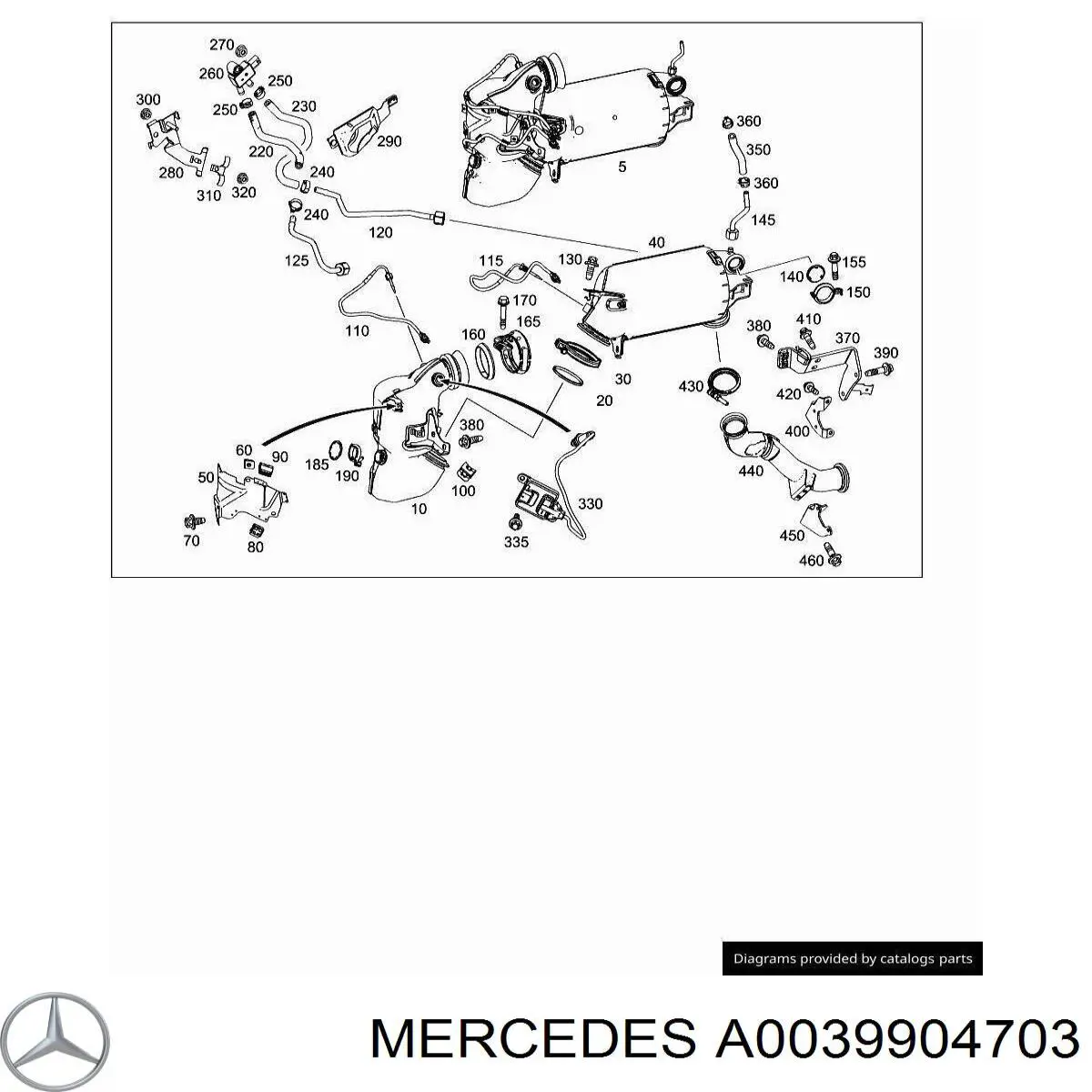  Mercedes A0039904703 preço, a partir de 4,08 USD