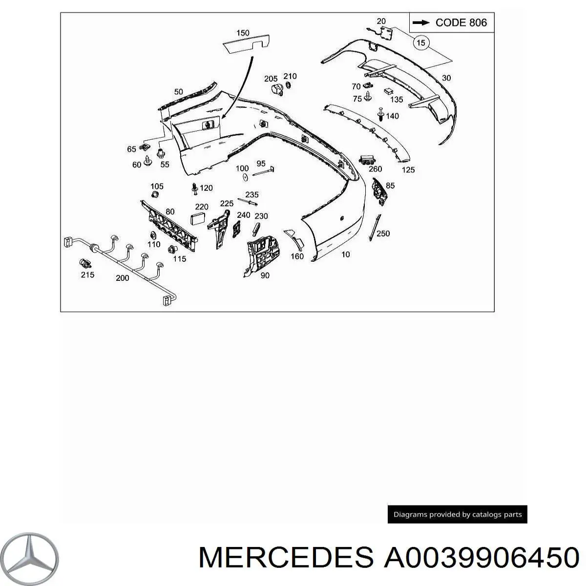 A0009904962 Mercedes 