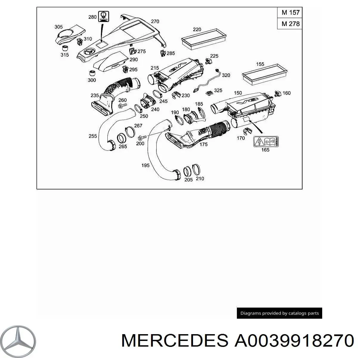 A0039918270 Mercedes 