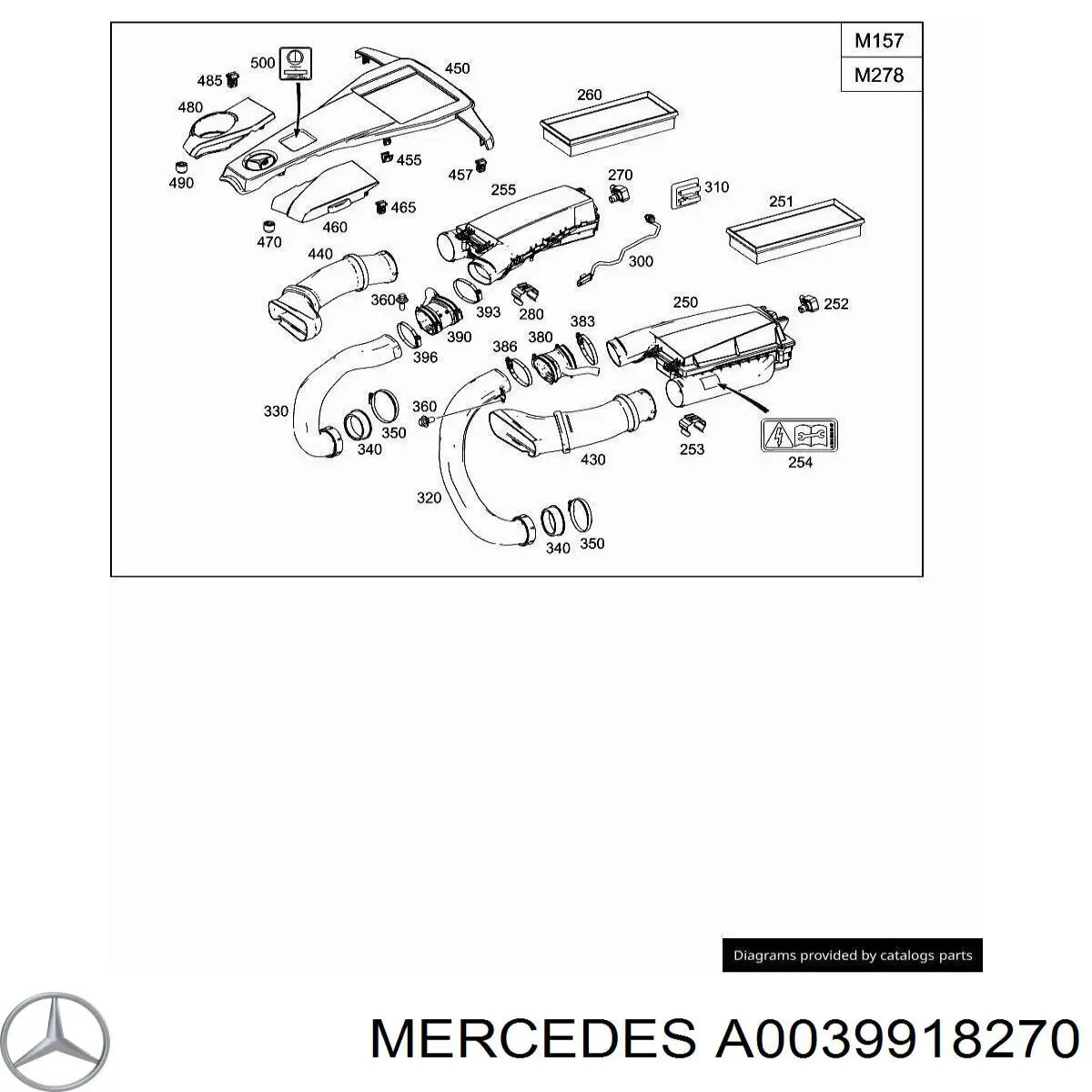 Compre A0039918270 Mercedes 