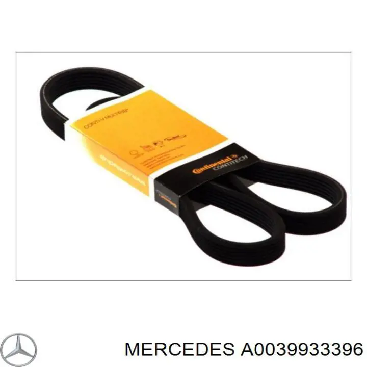 A0039933396 Mercedes Correia dos conjuntos de transmissão
