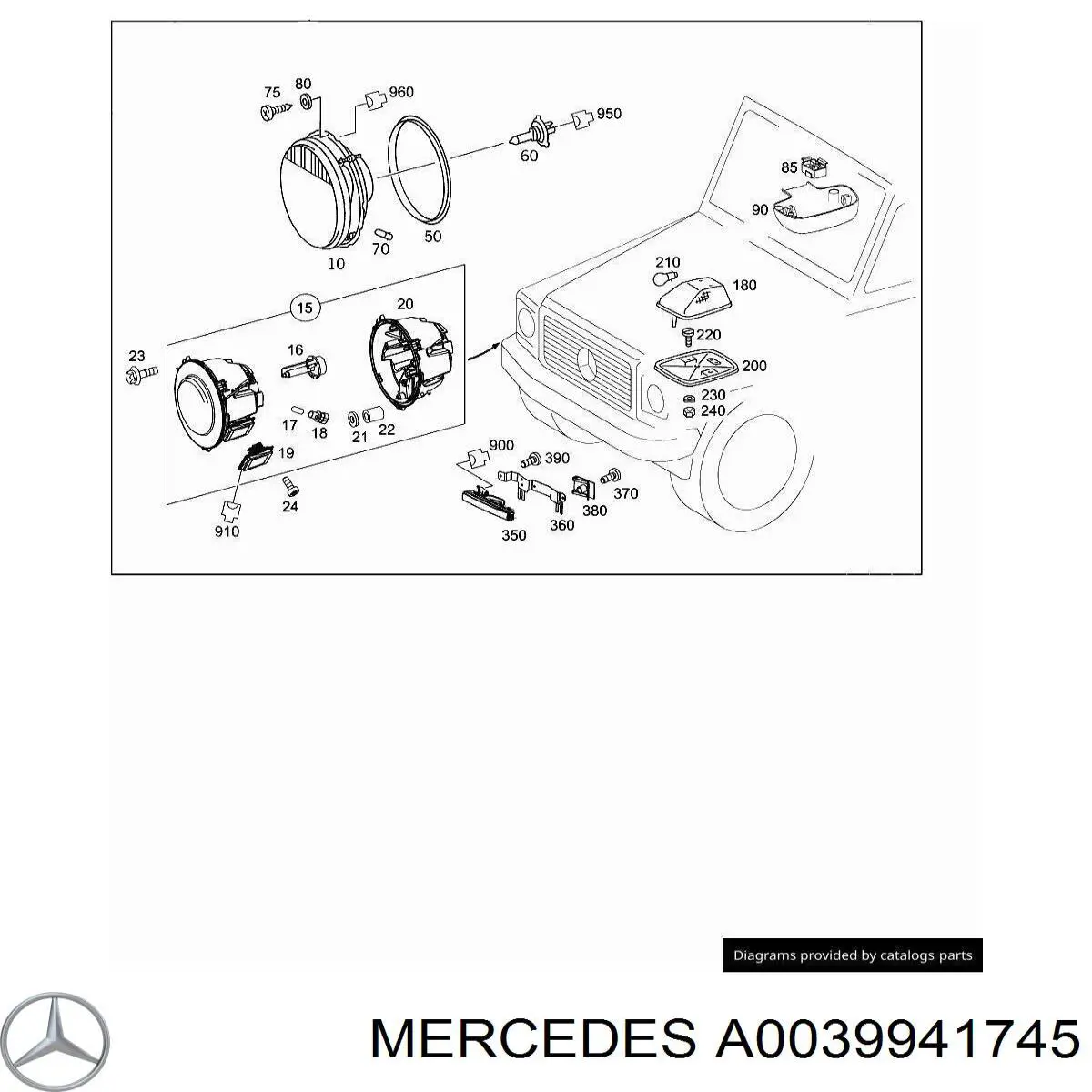  Mercedes A0039941745 preço, a partir de 3,14 USD