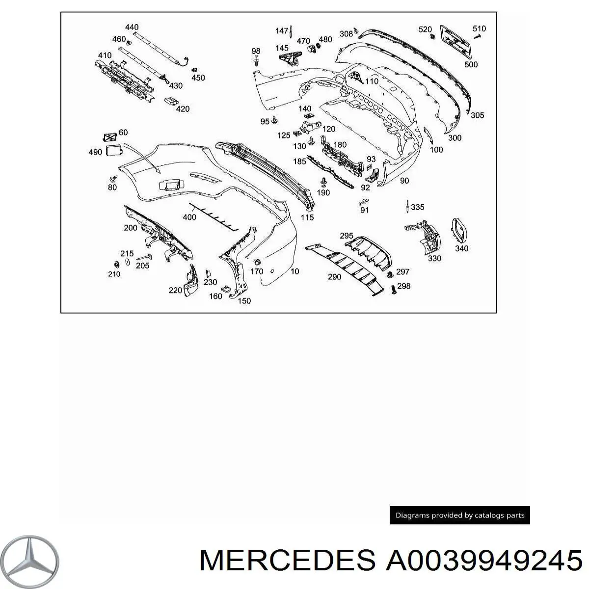  Mercedes A0039949245 preço, a partir de 5,30 USD