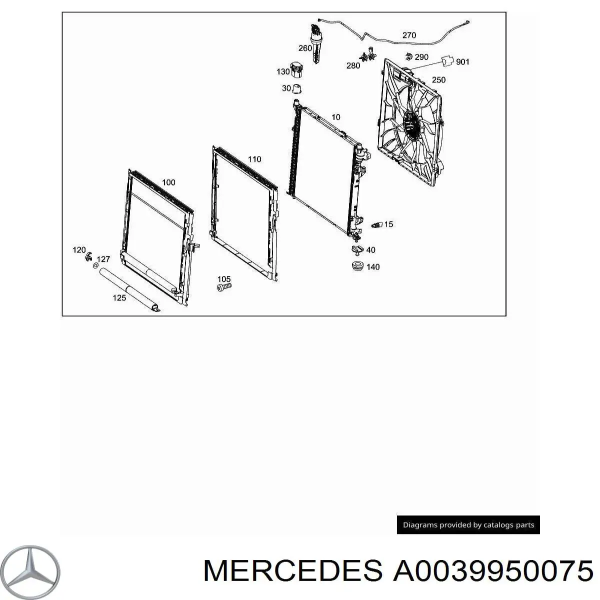  Mercedes A0039950075 preço, a partir de 6,18 USD