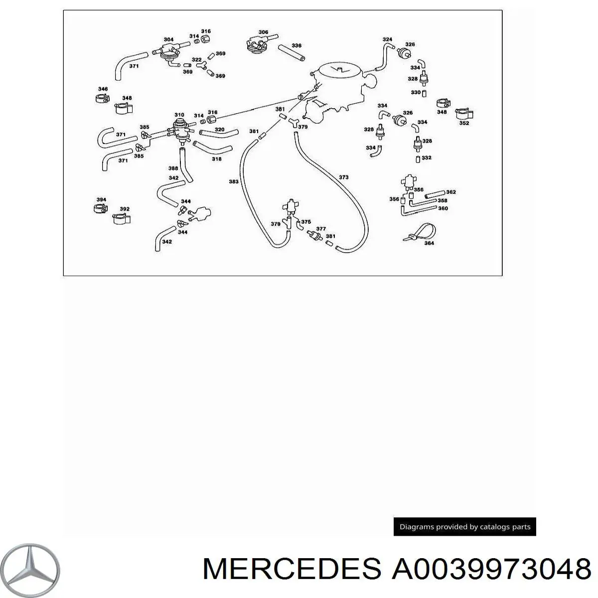 A0039973048 Mercedes 