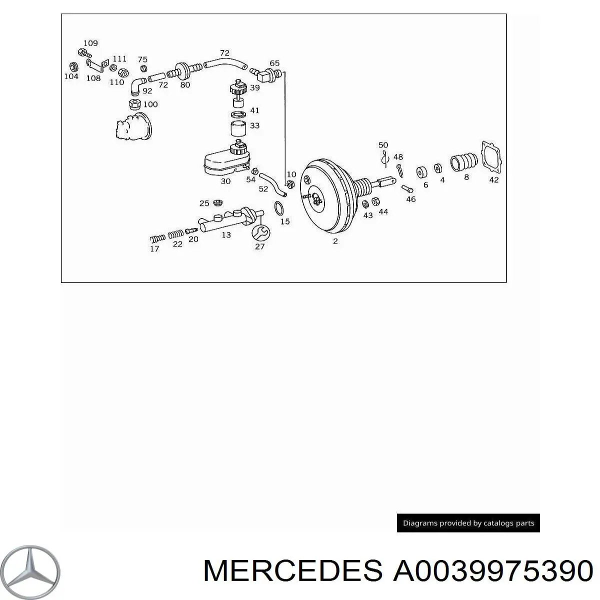 Compre A0039975390 Mercedes 