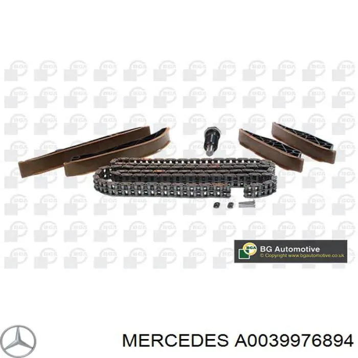 A0039976894 Mercedes Cadeia do mecanismo de distribuição de gás
