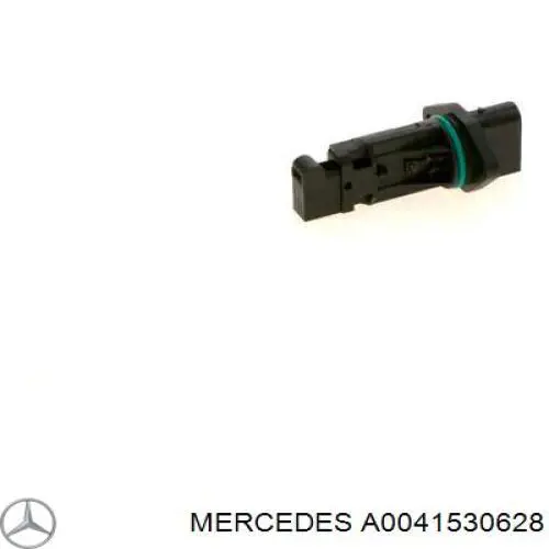 A0041530628 Mercedes Sensor de fluxo (consumo) de ar, medidor de consumo M.A.F. - (Mass Airflow)
