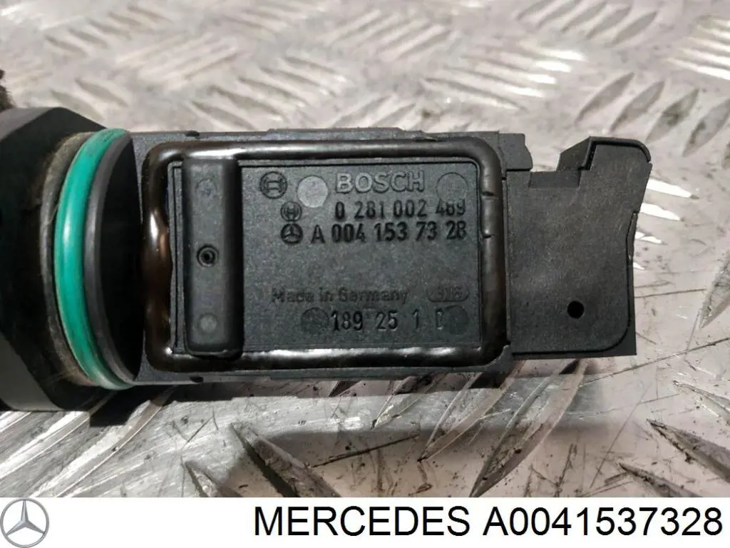 A0041537328 Mercedes Sensor de fluxo (consumo) de ar, medidor de consumo M.A.F. - (Mass Airflow)