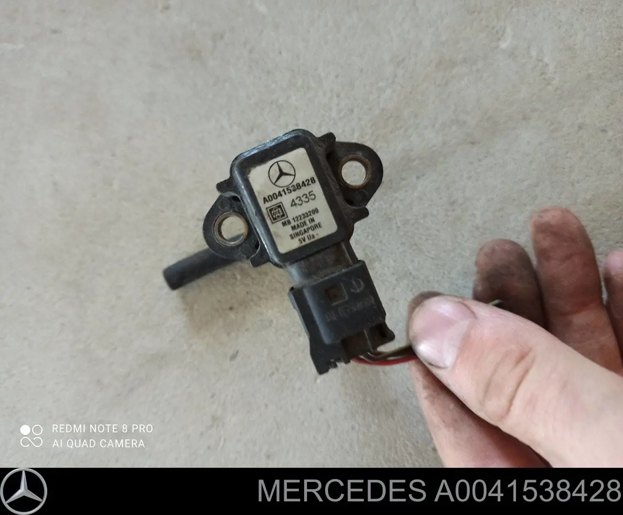 Sensor de pressão de supercompressão Mercedes A0041538428 preço, a partir de 40,86 USD