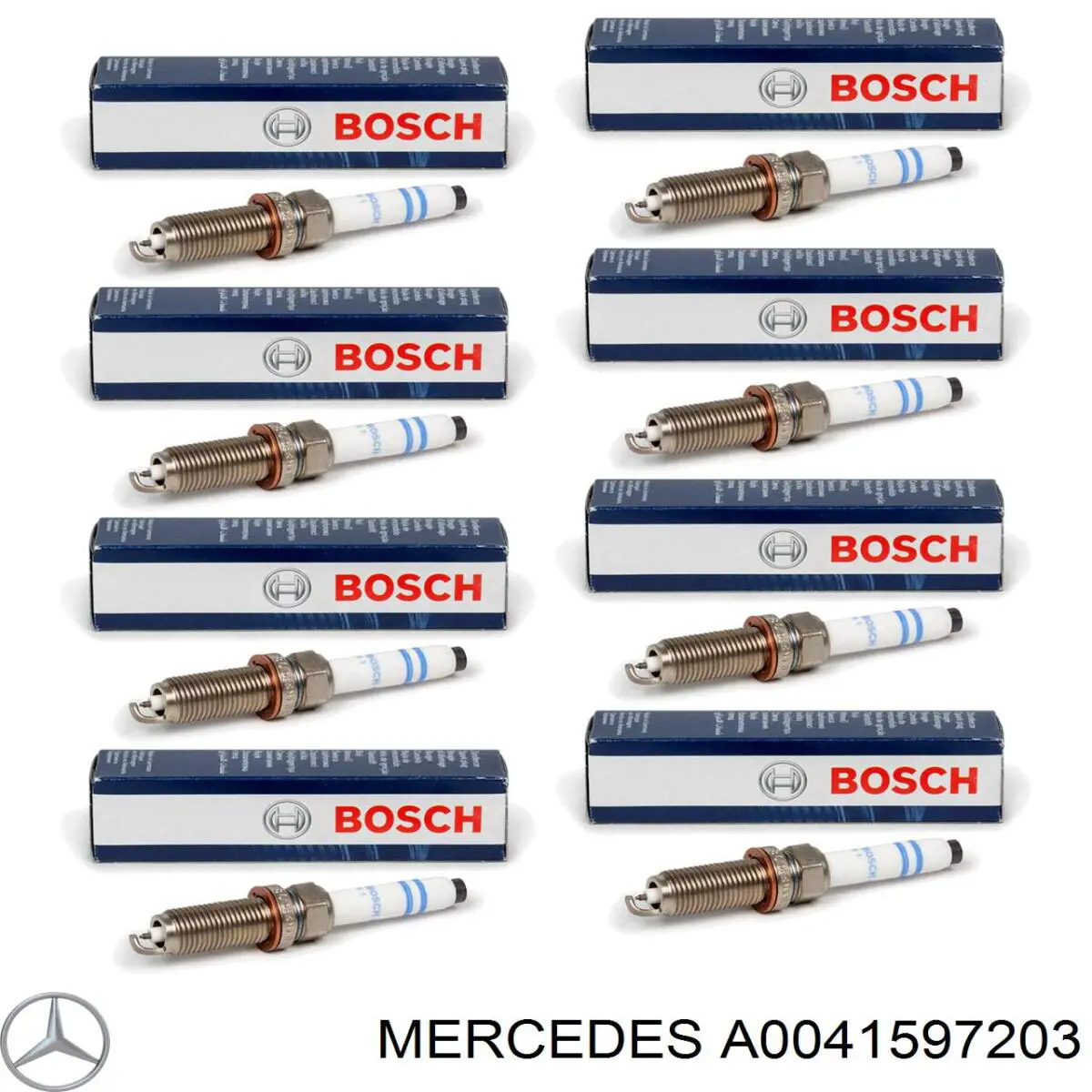 Compre A0041597203 Mercedes Vela de ignição