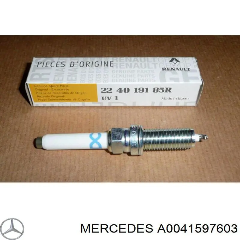 A0041597603 Mercedes Vela de ignição