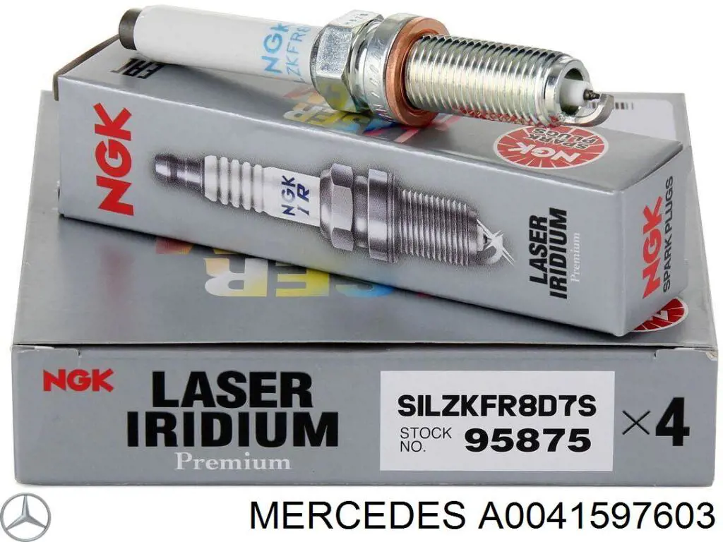 Vela de ignição Mercedes A0041597603 preço, a partir de 31,21 USD