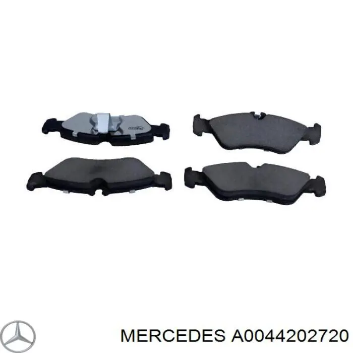 Compre A0044202720 Mercedes Sapatas do freio traseiras de disco