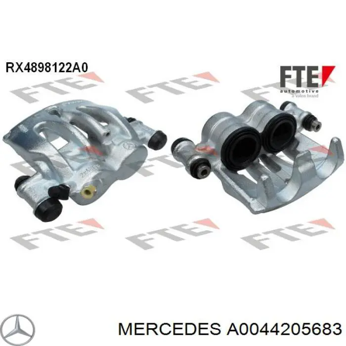 Compre A0044205683 Mercedes Suporte do freio dianteiro direito