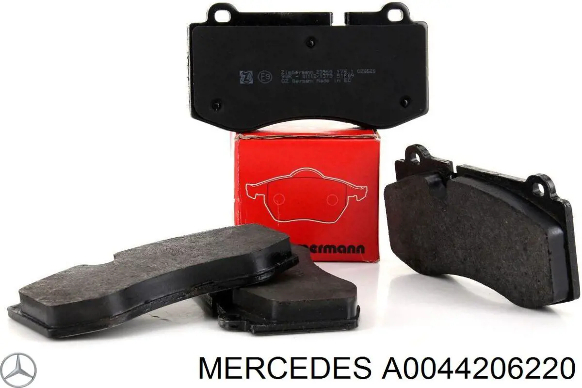 Sapatas do freio dianteiras de disco Mercedes A0044206220 preço, a partir de 40,10 USD