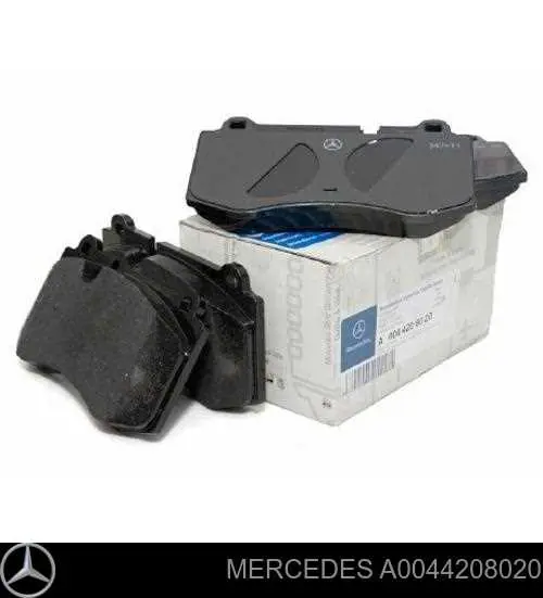A0044208020 Mercedes Sapatas do freio dianteiras de disco