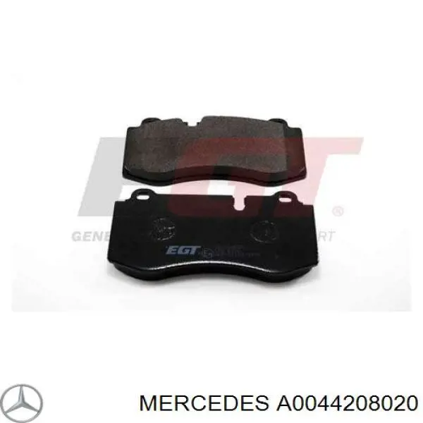 Sapatas do freio dianteiras de disco Mercedes A0044208020 preço, a partir de 40,10 USD