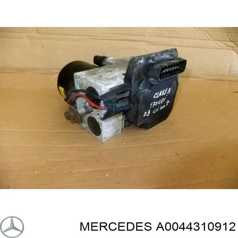 A0044310912 Mercedes Unidade hidráulico de controlo ABS