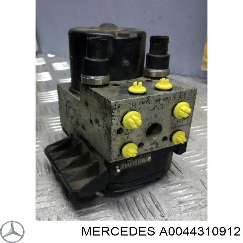Unidade hidráulico de controlo ABS A0044310912 Mercedes