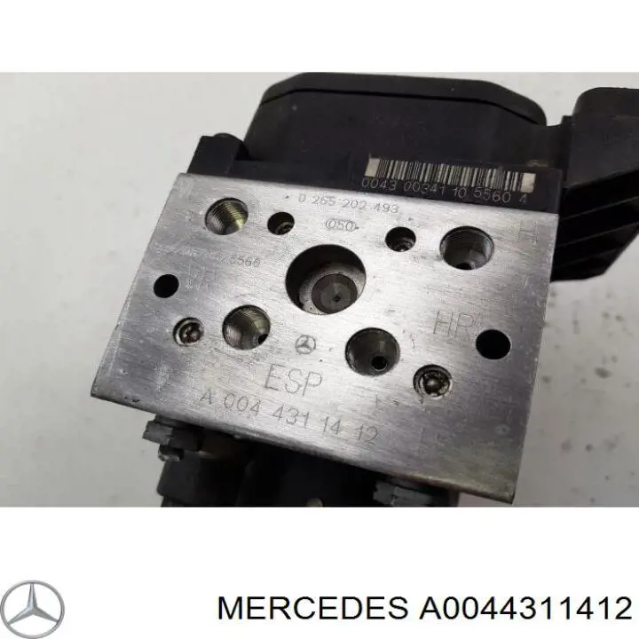Compre 0044311412 Mercedes Unidade hidráulico de controlo ABS