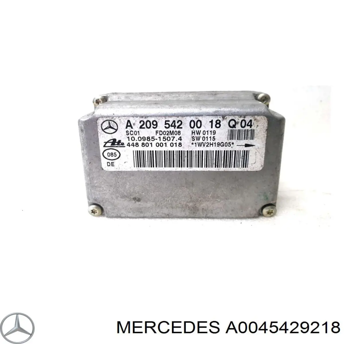 A0045429218 Mercedes Sensor de aceleração transversal (ESP)