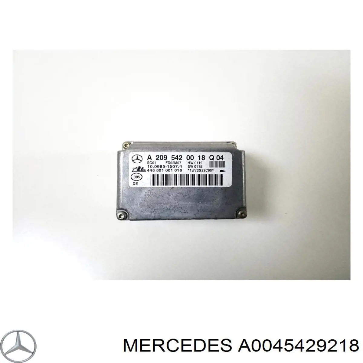 Sensor de aceleração transversal (ESP) Mercedes A0045429218 preço, a partir de 57,99 USD