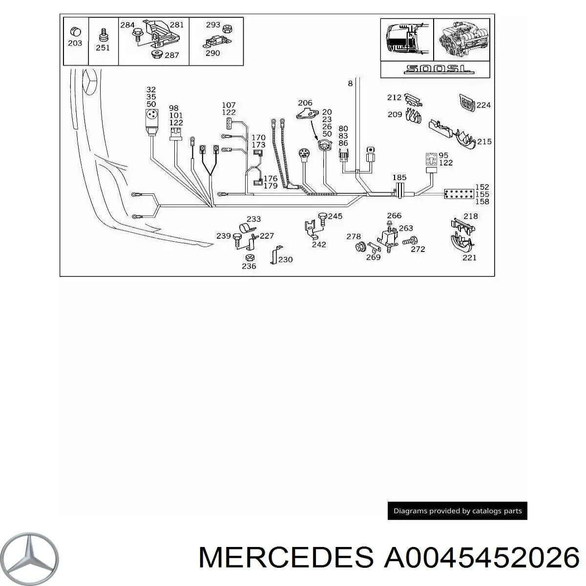  Mercedes A0045452026 preço, a partir de 4,05 USD