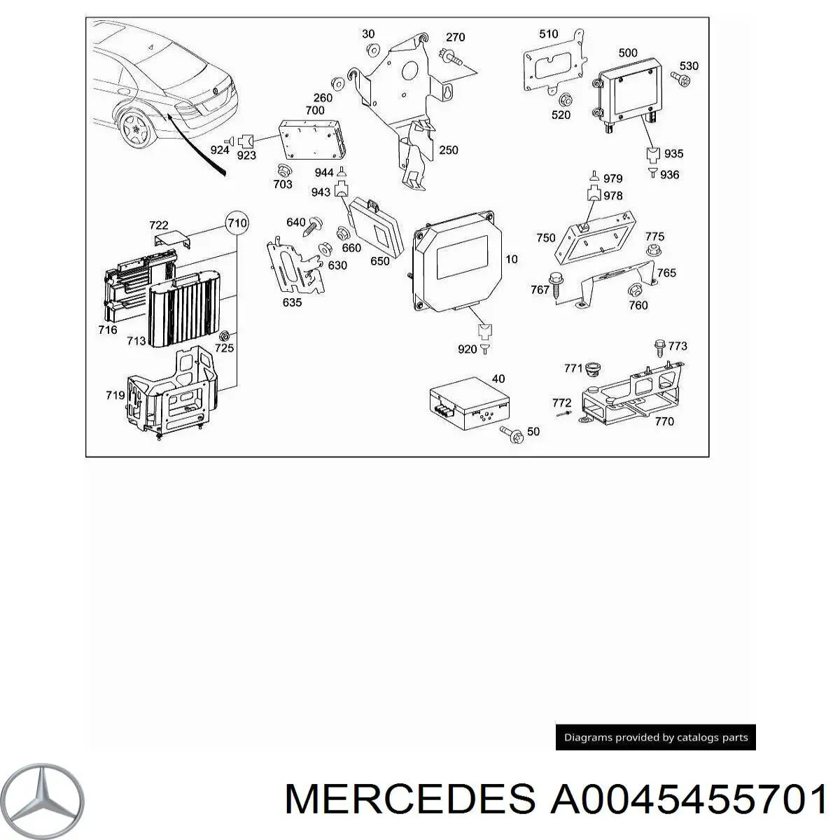  Mercedes A0045455701 preço, a partir de 9,87 USD