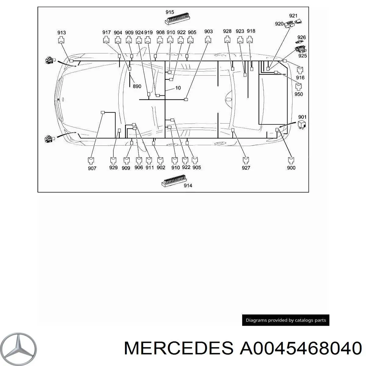  Mercedes A0045468040 preço, a partir de 36,98 USD