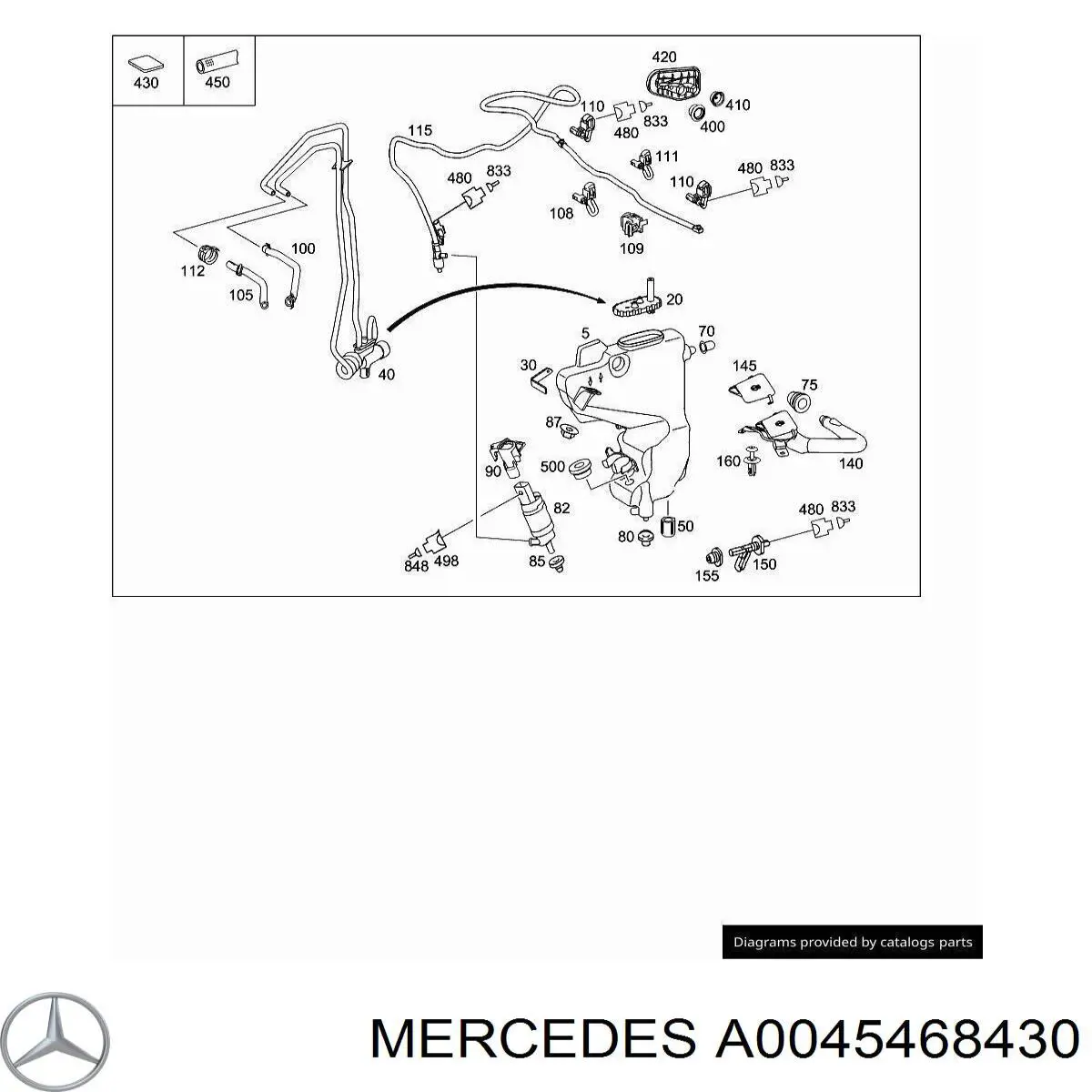  Mercedes A0045468430 preço, a partir de 6,77 USD