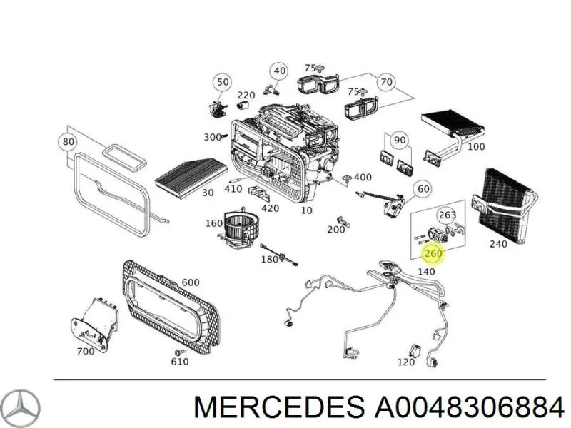 Válvula TRV de aparelho de ar condicionado Mercedes A0048306884 preço, a partir de 101,09 USD