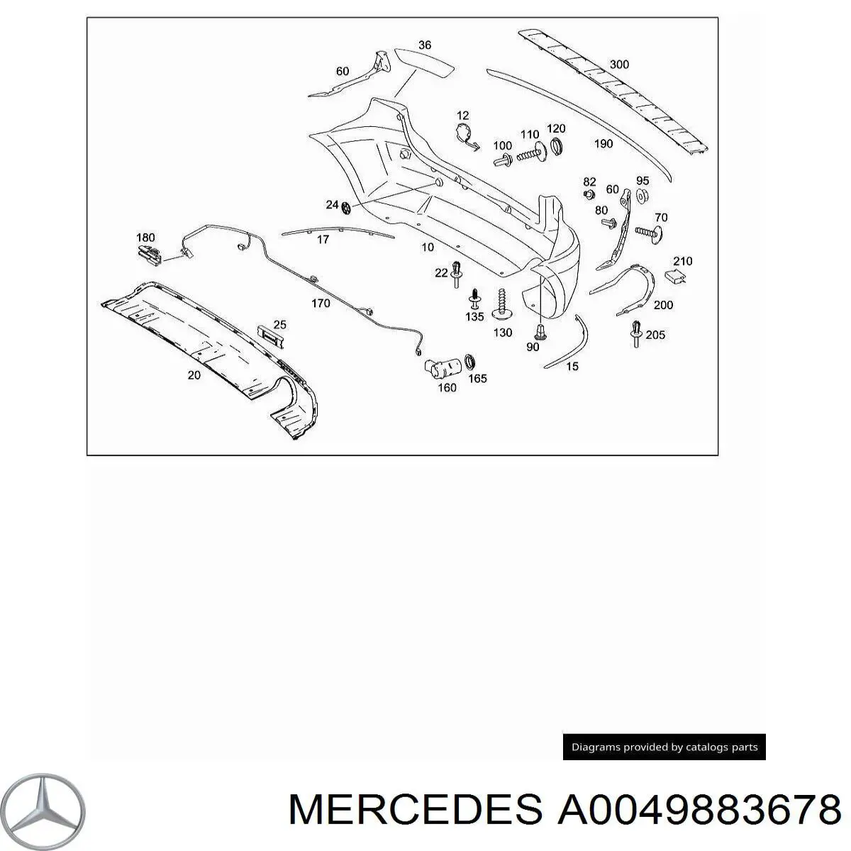 A0049883678 Mercedes 