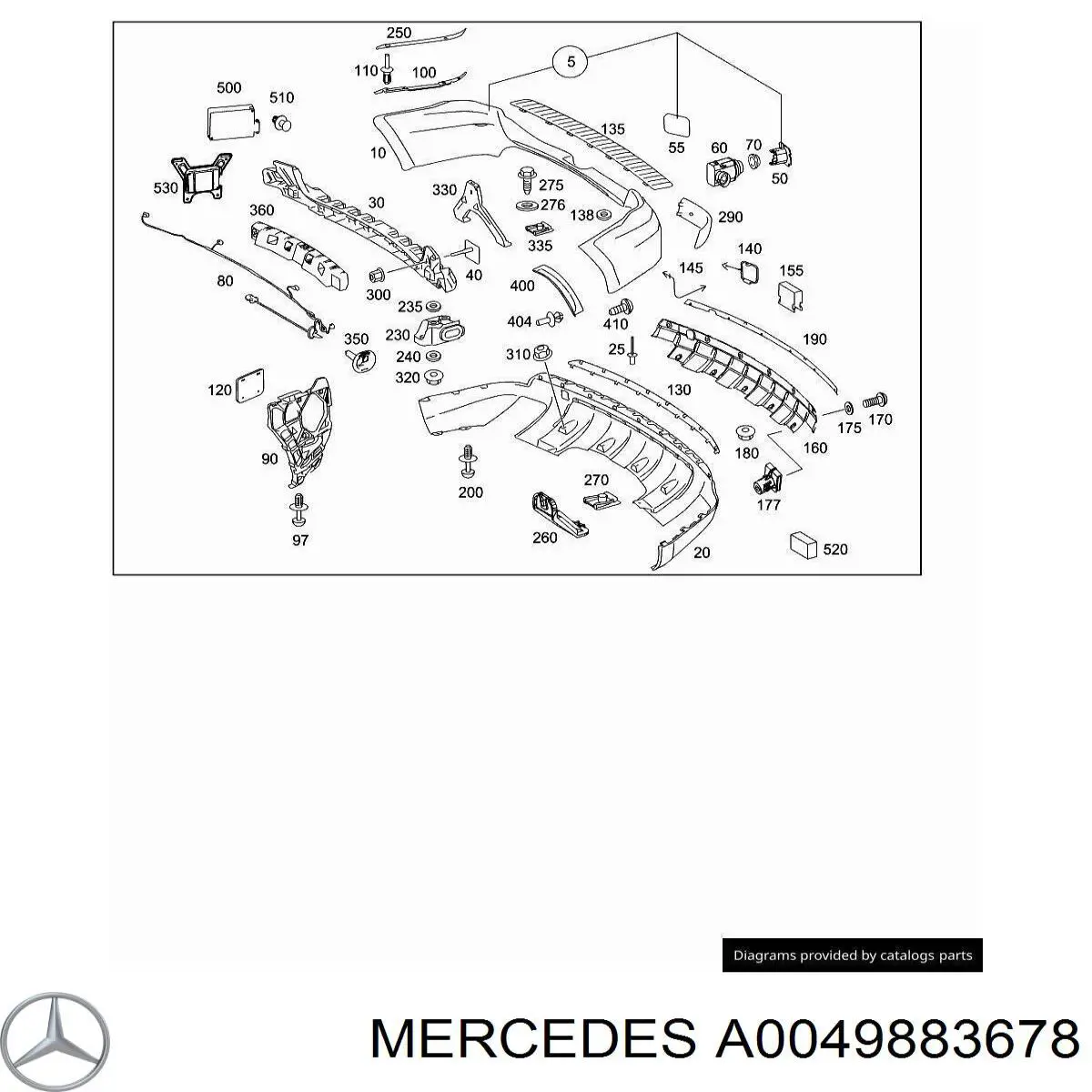  Mercedes A0049883678 preço, a partir de 3,90 USD